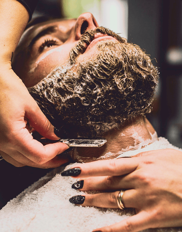 Hair and beard cutting services